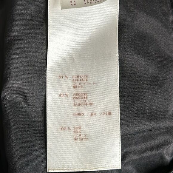 Louis Vuitton halter blue silk lining cut out back top size 38 - Picture 10 of 14